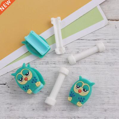 4Pcs Cable Wnder Protectve Case Cartoon Owl Data Lne Pro