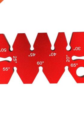 Angle Gauge Aluminum Alloy 20-65 Degree Angle Gauge Angle Te