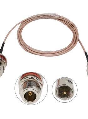 FME Male to N Female Bulkhead RG316 Antenna Cable Connector