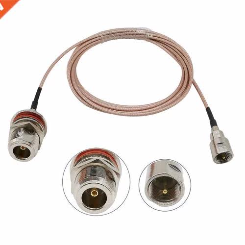 FME Male to N Female Bulkhead RG316 Antenna Cable Connector