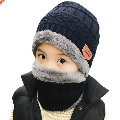 2018 parent child beanies knitted hat Boys and girls warm wi