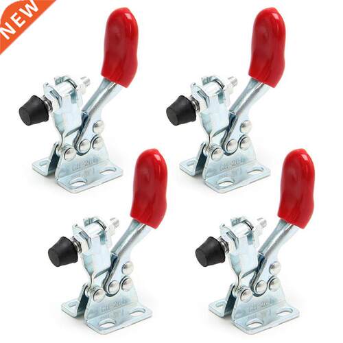 4Pcs Horizontal Quick Release Toggle Clamp For Fixing Workpi