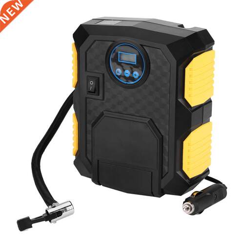 WALFRONT DC 12V Auto Car Tre nflator Pump Dgtal Portable