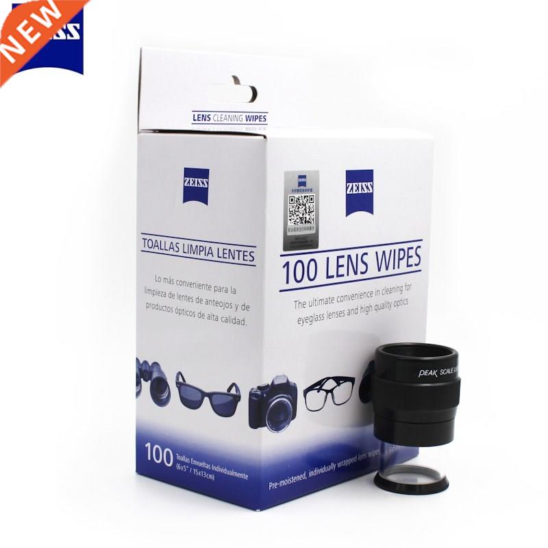 Zeiss Pre-moistened Lens Wipes Cleaning for Eyeglass Lenses