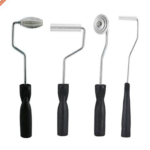 4pcs/Set Fiberglass Roller Kit Bubble Paddle Tool Laminating