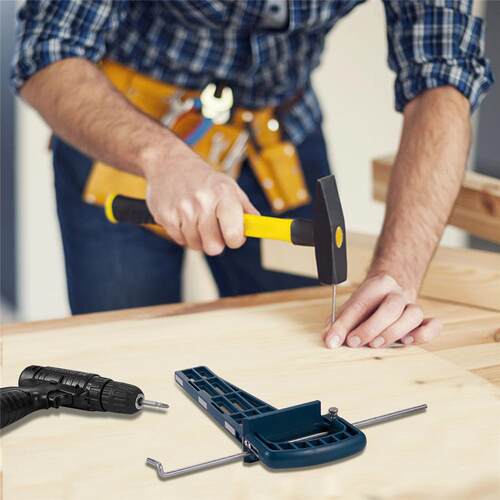 Drill Guide Sleeve Cabinet Hardware Jig Drawer Pull Wood Dri