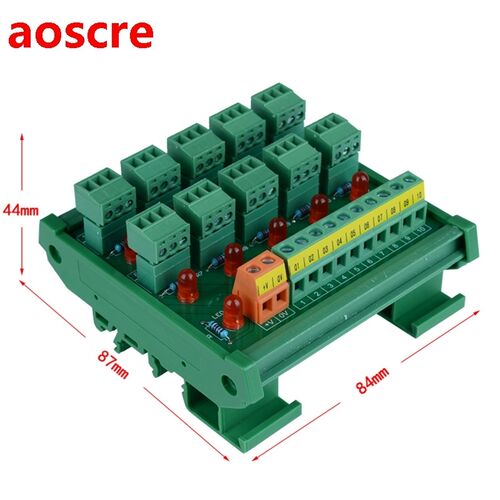10 sets of 3Pin signal input port PLC sensor terminal board