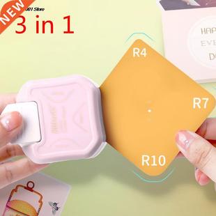 3 In 1 Multi-Corner Corner Rounder Punch R4 R7 R10 3 Way Cor