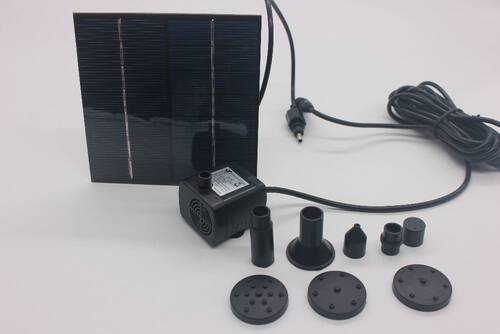 200L/h Solar Water Brushless Pump For Fountain Garden Small