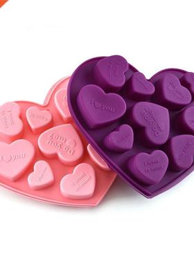 Heart Silicone Mold DIY Love Shape Cake Mold Cake Decorating