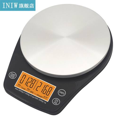 Stainless Steel Digital LCD Kitchen Baking Coffee Scale With