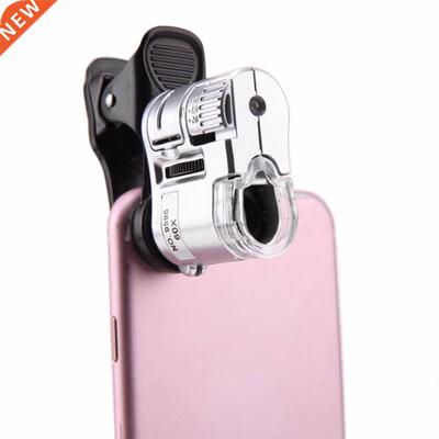 Universal 60X Mobile Phone Microscope Macro Lens Zoom Micro