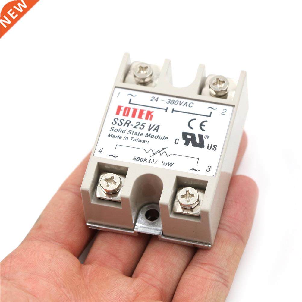 25A Solid State Relay Module AC SSR-25VA 25A 24-380VAC,居家日用,布艺蛋糕/蛋糕毛巾,淘宝优惠券,粉丝福利购,淘宝优惠卷