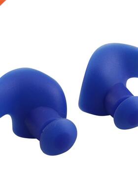 1 Pair Earplugs Waterproof Soft Texture Earplugs Silicone Po