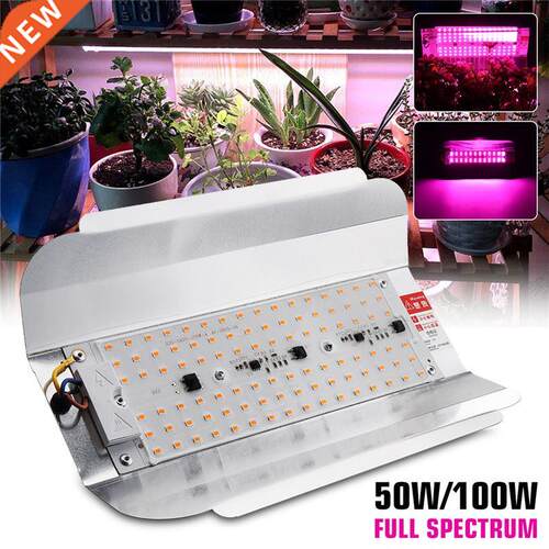 LED Grow Light 50W 100W Full Spectrum Phyto Flood lights Iod