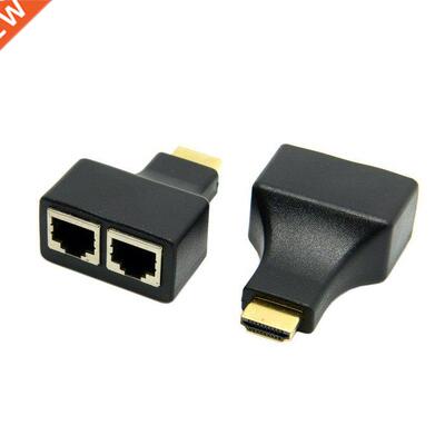 HDMI Over 30m RJ45 CAT5e CAT6 UTP LAN Ethernet Balun Extende
