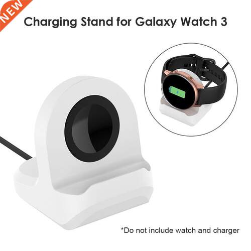 For Galaxy Watch  Active 1 2 Black White Silicone Smart Wat