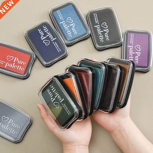 Large Size Vintage Inkpad 12 Colors for Stamp 6.5*9.8cm