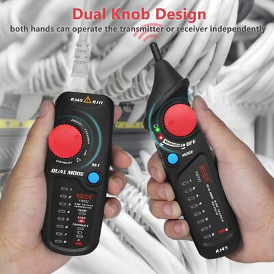 Dual Mode Network Cable Tracker BSIDE FWT82 RJ45 RJ11 Teleph