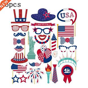 26pcs July 4th Hanging Festival Supplies Home USA Independen