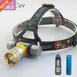 Powerful T6 Led Headlamp diving fishing underwater head flas