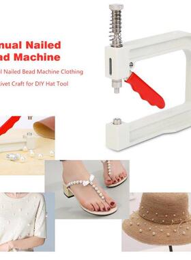 1 Set Manual Nailed Bead Machine Clothing Hand Pearl Cap Riv