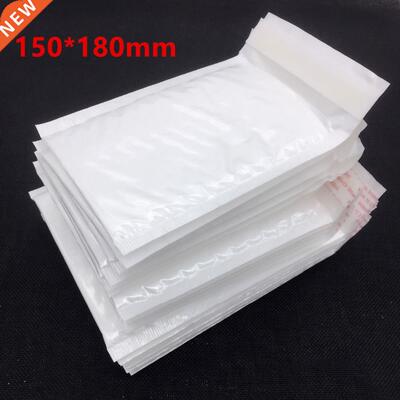 *150*180mm Pearl White sable Space Poly Bubble Mailer Envelo
