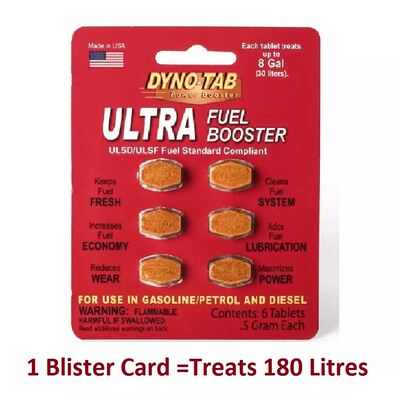 DynoTab ULTRA Fuel Booster 6 tab for Petro