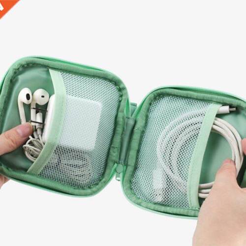 1 Pc PU Material Storage Pouch Portable Storage Organizer Ke