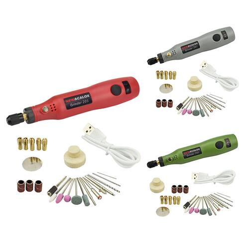10W Hobby Craft Mini Drill Grinder Rotary Tool Set Modeling