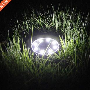 8 LED Solar Lawn Yard Led Night Light Buried Solar Garden Li