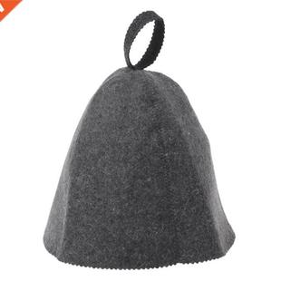 Wool Felt Sauna Hat Anti Heat Russian Banya Cap For Bath Hou