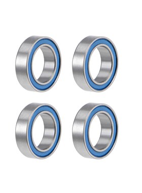 4pcs MR117-2RS Deep Groove Ball Bearings 7mm x 11mm x 3mm Do