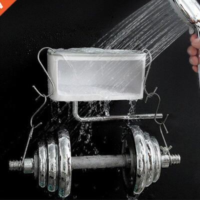 Wll Mounted Double Lyer Sop Storge Holder Box with Towel