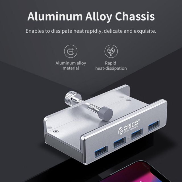 MH4PU-P Metal Chassis Back Clip USB3.0 Type-A to Type-A Adap