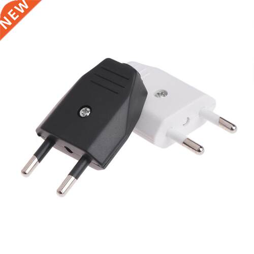 2Pcs/Set German Type European 2 Pin Plugs Network Cables 2.5