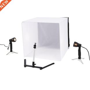 50cm Photo Studio Box Soft Light Tent Kit Color Backdrops Wi