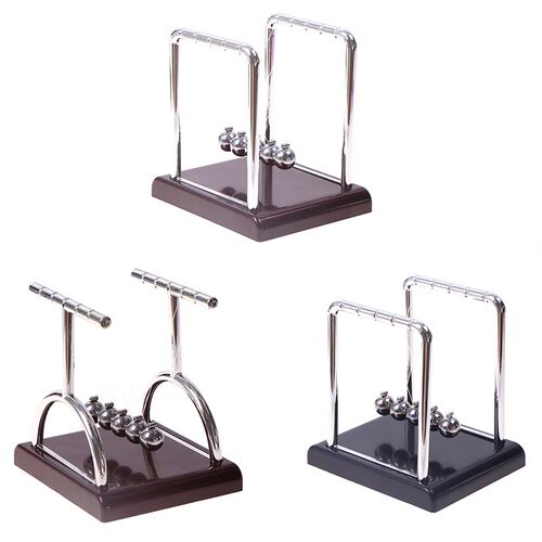Newton's Cradle Desk Table Decor Metal Pendulum Ball Newton