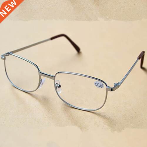 Men Women Reading Glasses Full Alloy Frame Resin Lens Comfy