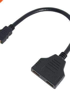 HDM Cable 1 n 2 Out Spltter Cable Swtcher Adapter Conver