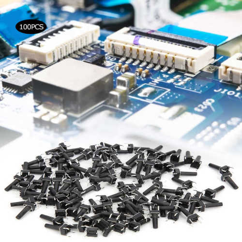 100PCs Momentary Tactile Switch Micro Button Engineering Pla