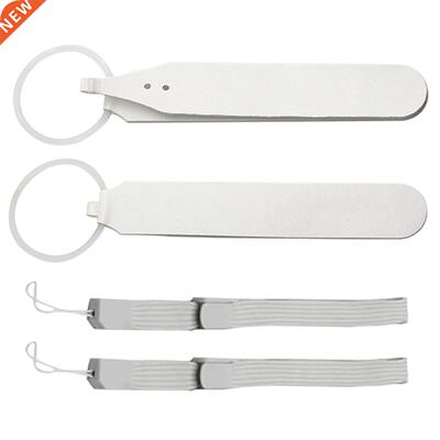 1pair Easy Install PU Leather Knuckle Strap Grip Accessories