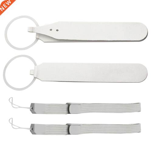1pair Easy Install PU Leather Knuckle Strap Grip Accessories