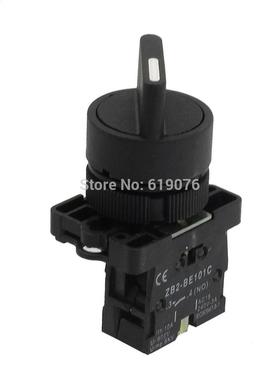 22mm Locking 1 NO Two 2-Position Rotary Selector Select Swit