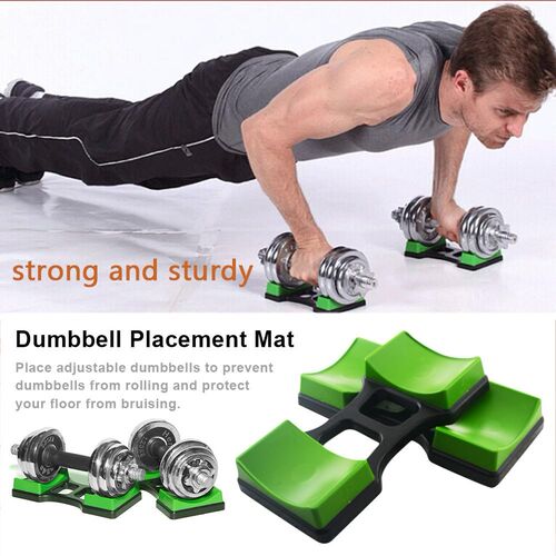 1Pair Dumbbell Bracket Dumbbell Placement Frame Stand Floor