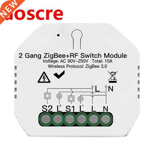 Smart Light Switch Breaker,2-Way Wifi Breaker Multi-Mode Swi