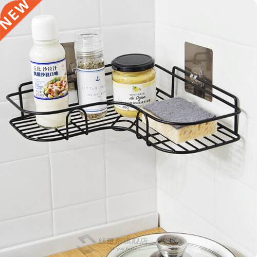 Bathroom Shower Caddy Shelf Wall Mounted Corner Rack Storage