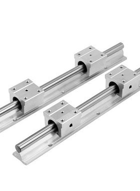 Linear Rails and Bearings,2Pcs Linear Guide Rail 300mm +4Pcs
