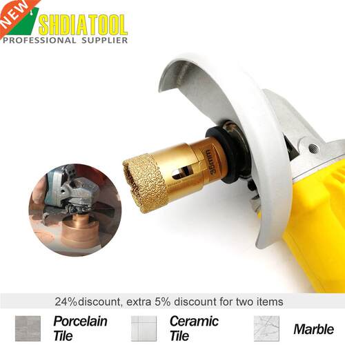 1pc Dry Diamond Drilling Core Bits Cutter Ceramic Tile M14