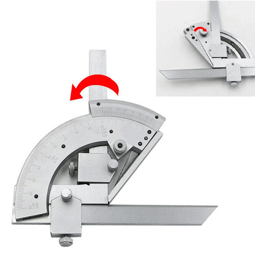 Bevel Protractor 0-320 Degree Angle Finder Ruler Measuring T